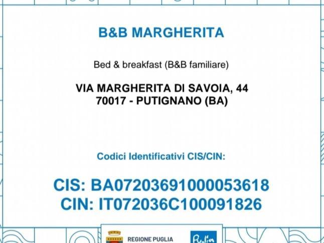 B&B Margherita Putignano Buitenkant foto